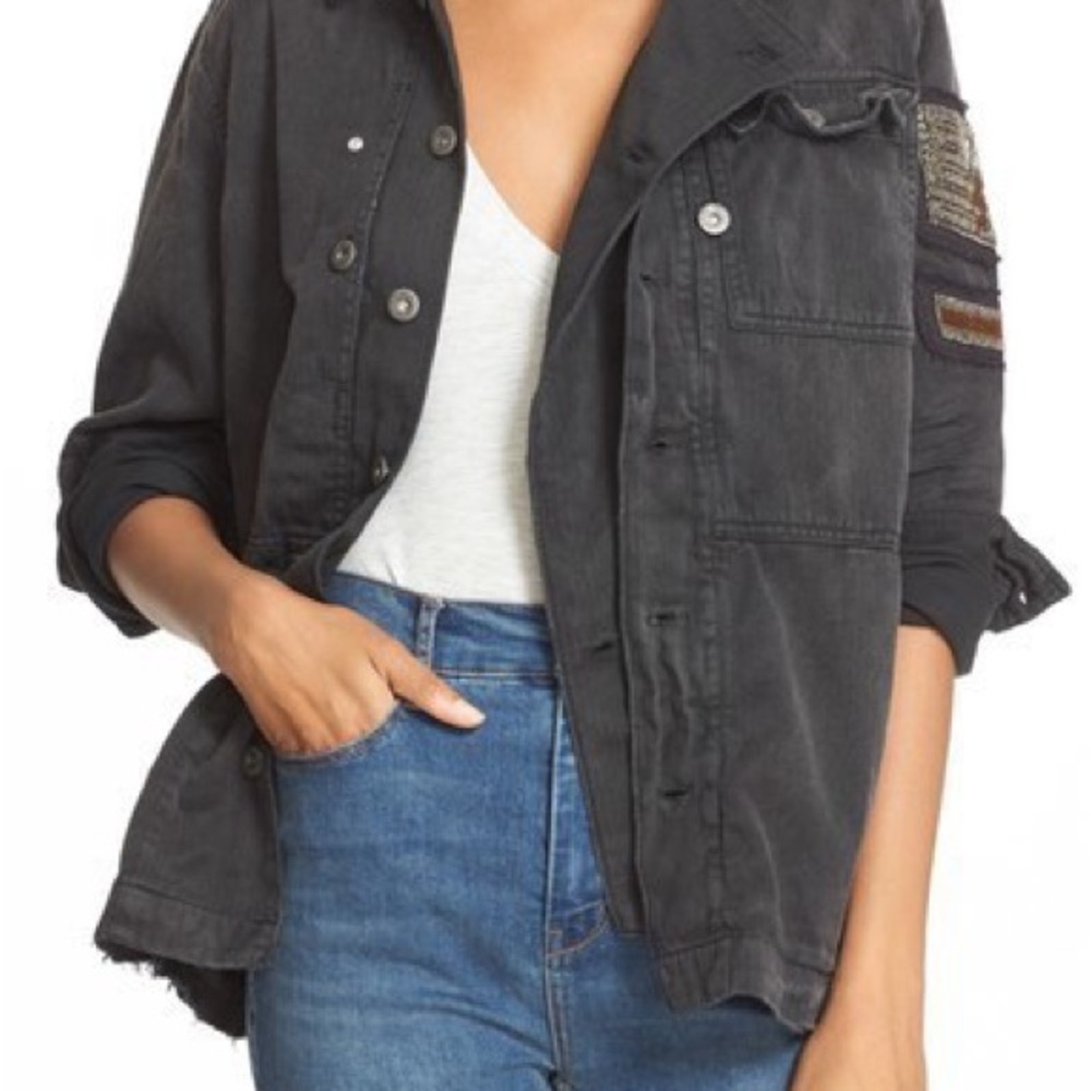 Free people Military Jacket